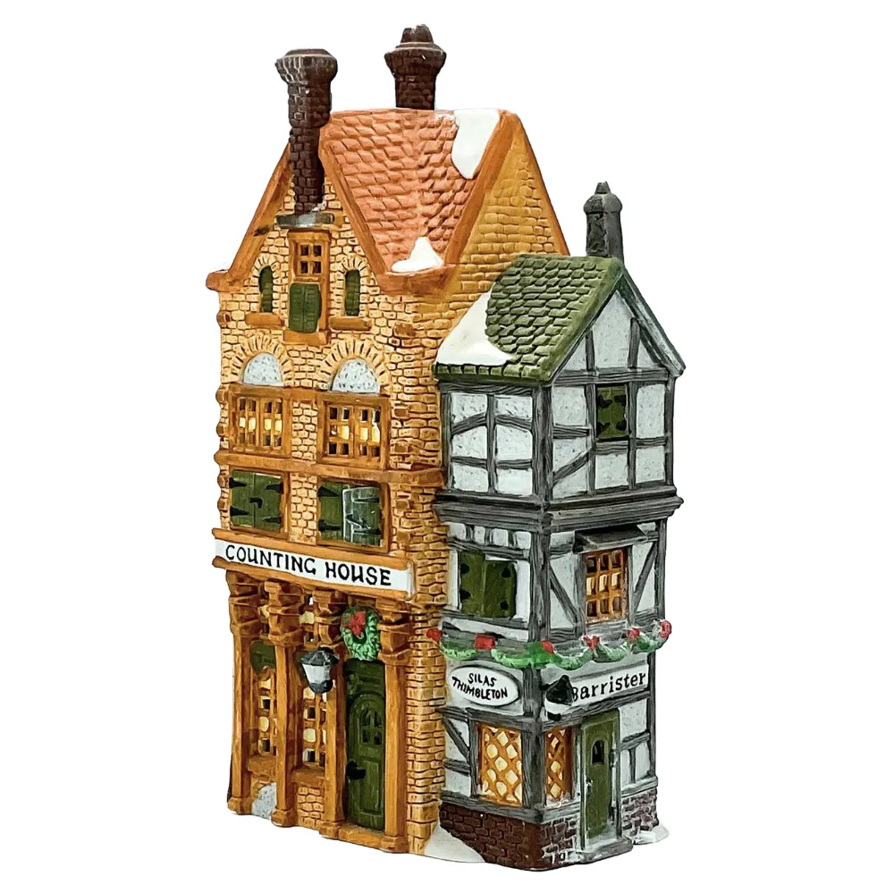 Counting House & Silas Thimbleton Barrister - Department 56