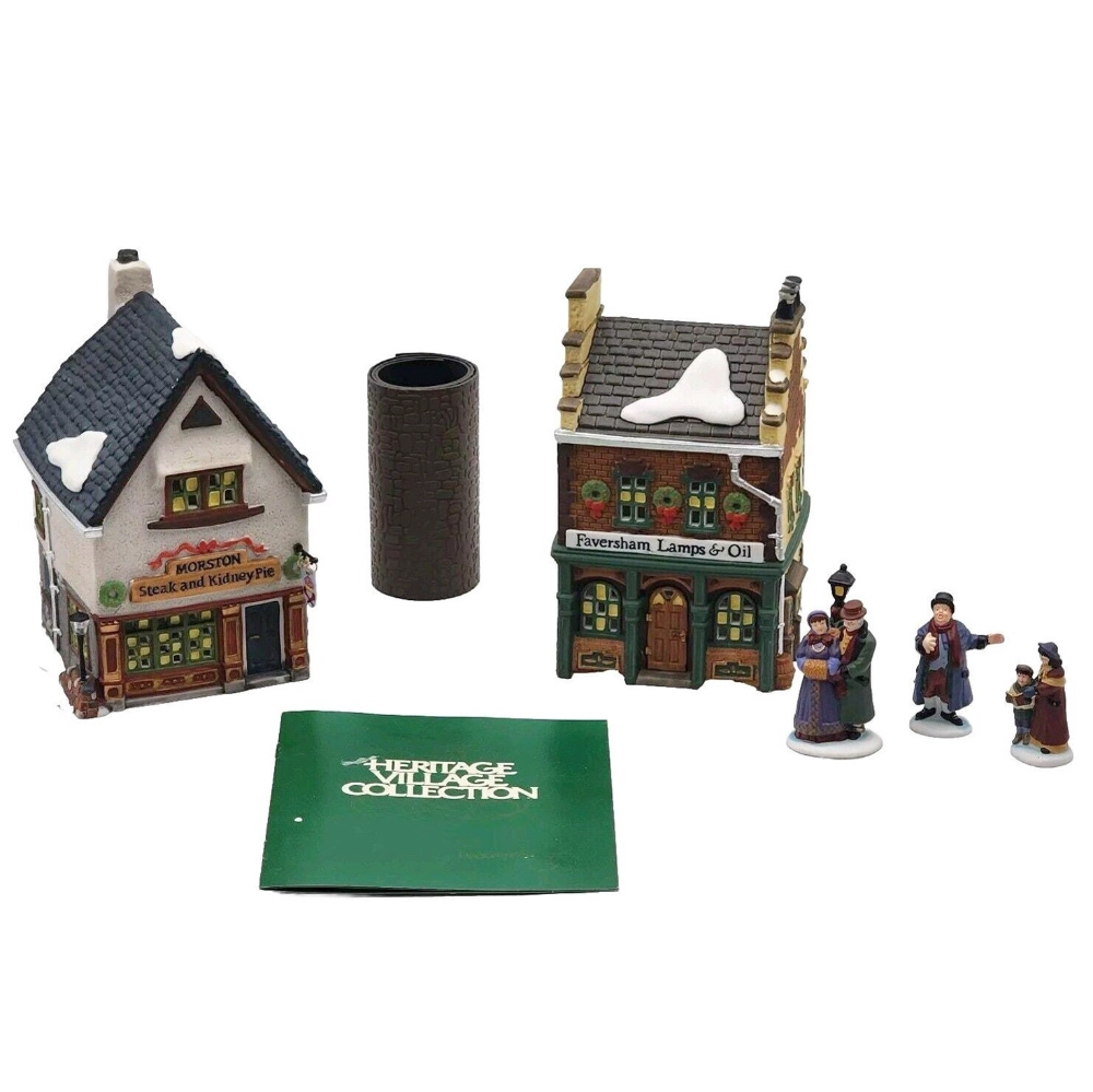 Dickens' Village Start A Tradition Set (1995) - Department 56