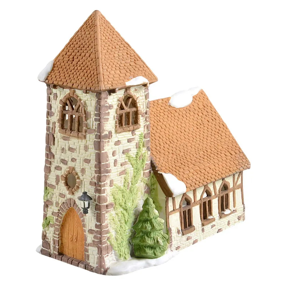 Dickens' Village Church - Department 56 - Yellow